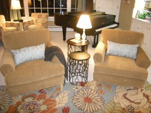 club chairs with slipcovers